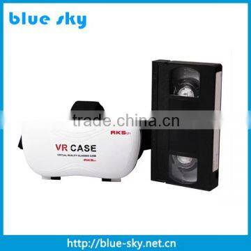 high quality custom logo paper virtual reality 3d glasses