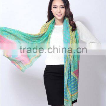 Women High Quality Fashion Printing All March Long Scarf/Shawl photo-6