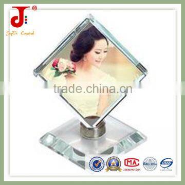 New Fashion With High Quality Crystal Rotating 3d Digital Home&office&outdoor decoration Cube Photo Frame