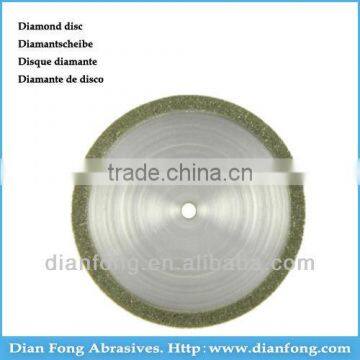 A22S20 22mm Flexible Miniature Solid Dental Edge Coated Diamond Disc Diamond Circular Saw Blade