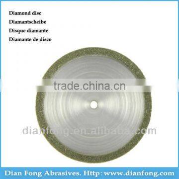 A22S20 22mm Flexible Miniature Solid Dental Edge Coated Diamond Disc Diamond Circular Saw Blade