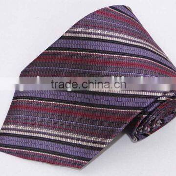 stripe woven men's tie