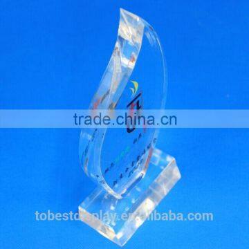 new design acrylic crystal award trophy