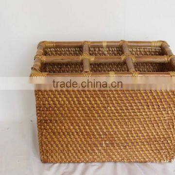 Eco Friendly Rattan Laundry Basket, Rattan Storage Basket photo-6