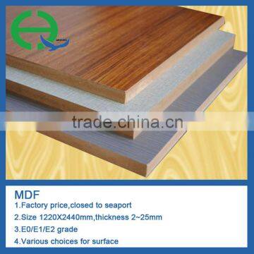 High quality mdf melamine faced with various color choices