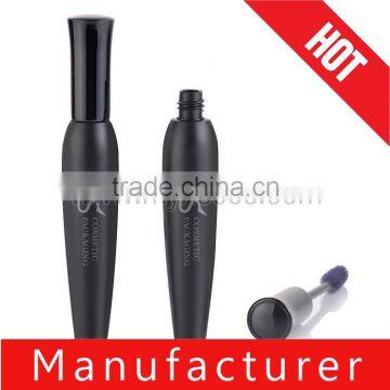 Classical matte black mascara bottle