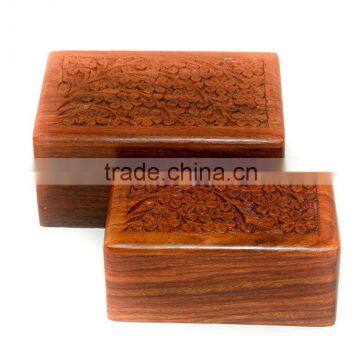 Wooden Life Tree Cremation Urns