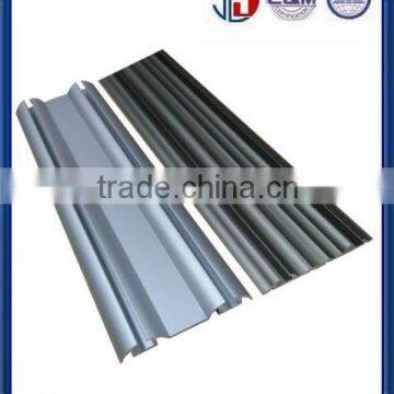 Anodized durable aluminum bottom runner profile for doors