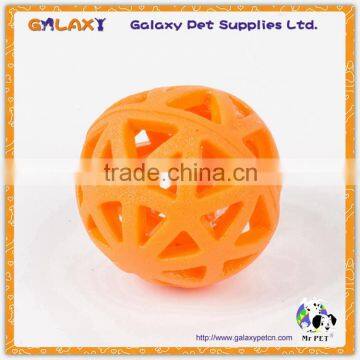 Plastic Cat Toy Ball With Bell Inside, Plastic Cat Bell Ball Toys Double Color Ball Pet Toys With Small Bell photo-5