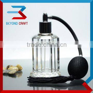 black spray glass attar oil bottle ,cristal perfume bottle wedding gifts                        
                                                Quality Choice