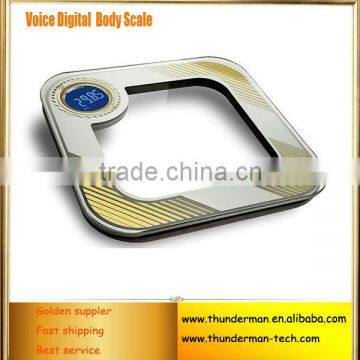 180KG LCD Digital Voice body weighing Scale