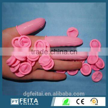 Antistatic ESD Pink Latex Free Finger Cots photo-2