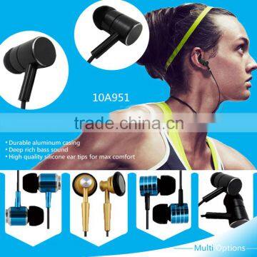 Hot new products wired In-Ear stereo 3.5mm sport earphone wholesale