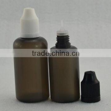 Packaging plastic/60 ml bottle dropper black/black dropper bottle