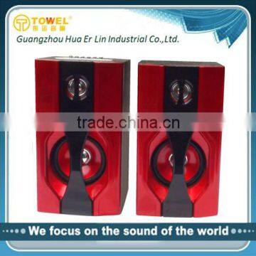 Towel mini mobile phone amplifier speaker mini usb speaker mini subwoofer speaker made in Guangzhou