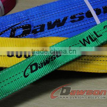 High-Strength Flat Webbing Sling Polyester Flat Soft Slings