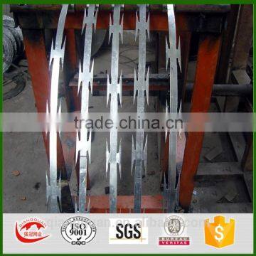 High quality razor barbed wire galvanized razor barbed wire sharp