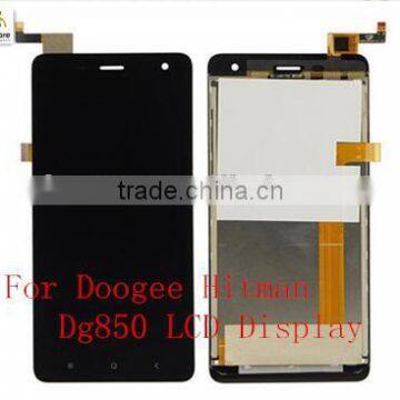 5.0" Black For Doogee Hitman Dg850 LCD Display Touch Screen Digitizer Assembly