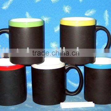 Ceramic blackboard mug