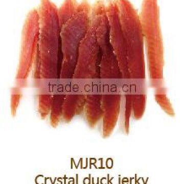 soft duck jerky dog treat natural duck meat dog snack whole duck fillets factory wholesale