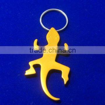 Gecko customized animal zinc alloy reptile special design keychain