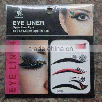 2016 best seller eco-friendly high quality fashion eye tattoo sticker