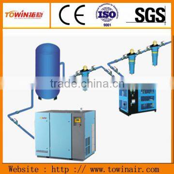 Electric stationary low pressure screw air compressor