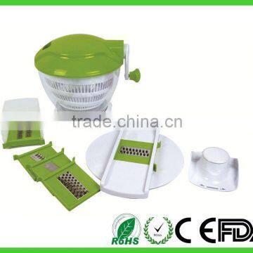 Salad Mixer And Slicer Salad Maker with Hand Shaker Salad Spinner