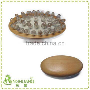 Wooden Handle Handheld Massager