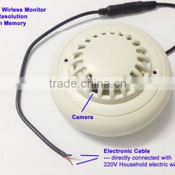 JK02 WIFI 720P HD Wireless Remote Monitoring IP smoke detector hidden camera