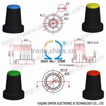 audio potentiometer knobs