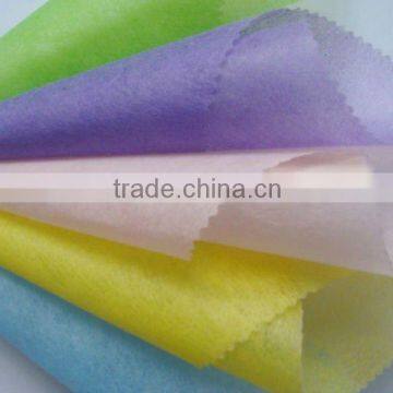 nonwoven wrapping paper( colorful nonwoven, nonwoven interlining )
