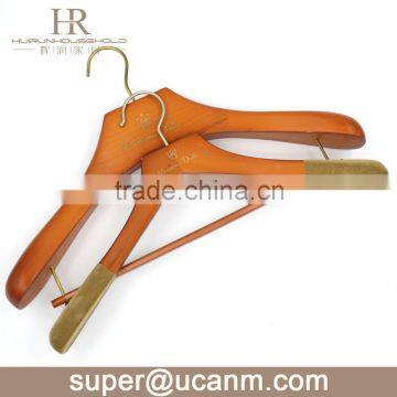 HRB-013V Luxury wooden coat hanger