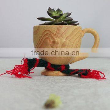 Design Cute Garden Decoration Small Resin Plant Nursery Pot