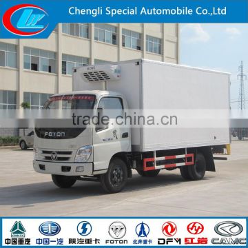 Hot selling Refrigerated Truck good price FOTON Refrigerator Truck Low Temperature Cooling van truck