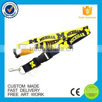 Wholesale eco-friendly colorful cheap true nylon lanyards