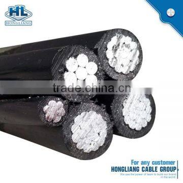 XLPE Insulated Aerial Bundled Cables 6.35/11,12.7/22,19/33kV Thermocouple Abc Overhead Cable Wires photo-2