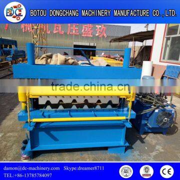 double deck roofing tiles making machine