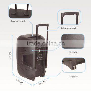 15inch Professional Powered Amplified Speakers System With Bluetooth photo-4