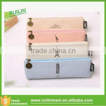 PU Leather Pencil Case/Pencil Bag for Teenagers