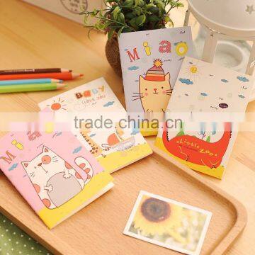 2016 cute cartoon kids custom school paper notebook