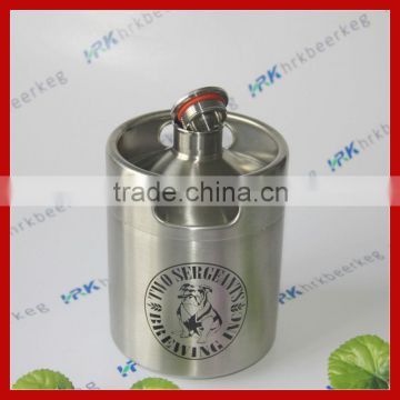 Stainless steel double wall empty beer bottles