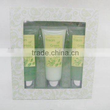 Green tea bath care set