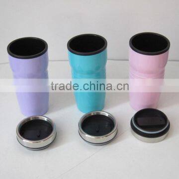16oz Double Wall l Travel Mug With Customized Paint Coating