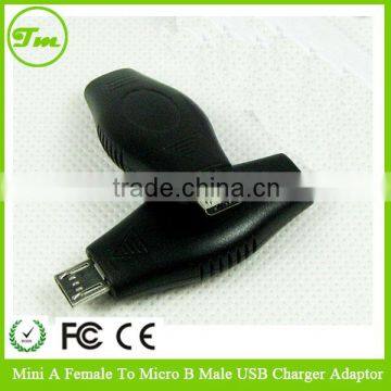 MINI FEMALE TO MICRO MALE USB DATA SYNC CHARGER CABLE CORD ADAPTER CONVERTER