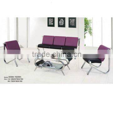 high quality office Shape sponge leisure sofa set 30584-16206A