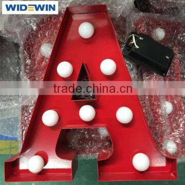 New Custom LED Channel Letter Signboard Bulb Letter Sign photo-2