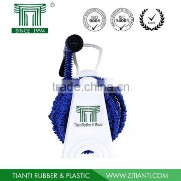 7.5m10m15m expandable magic hose with 7 pattern plastic spray gun for Europe America hose reel set nozzle
