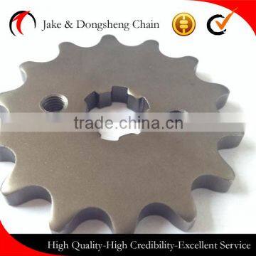 yongkang jinhua ZHEJIANG CHINA factory motorcycle parts drive titan bajaj cg chain and sprocket per set