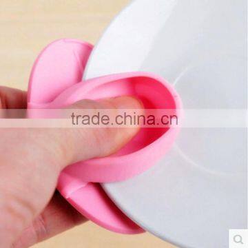 Wholesale High Quality Kitchen Double Silicone Oven Mitt Gloves